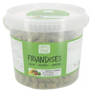 Cukierki owocowo-warzywne Hippo-Tonic "Friandises Fruit & Vegetable" 3 kg