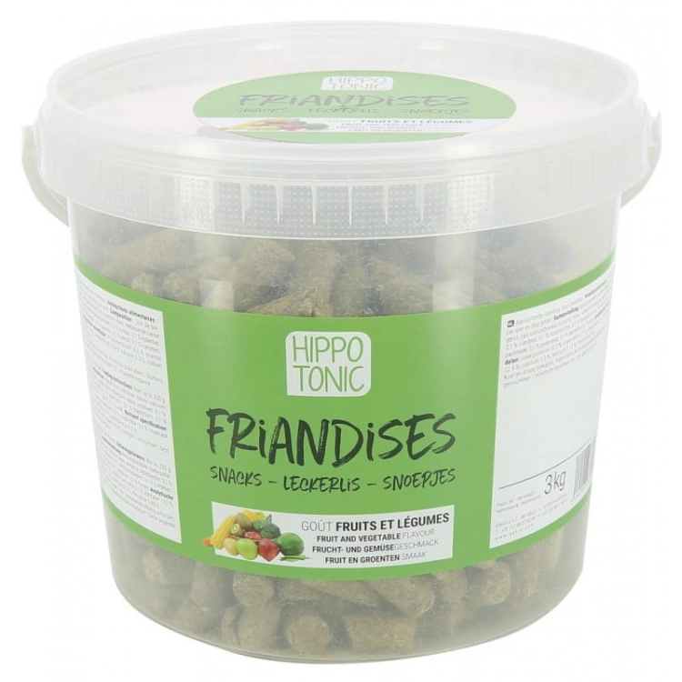Hippo-Tonic cukierki owocowo-warzywne Friandises Fruit & Vegetable