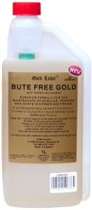 Preparat na stawy i mięśnie Gold Label "Bute Free Gold" z kurkumą 1l