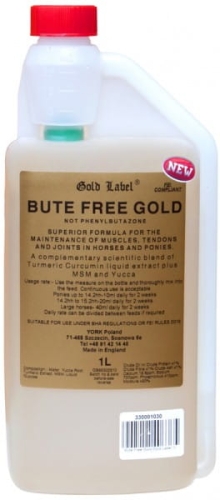 preparat na stawy i mięśnie Gold Label Bute Free Gold
