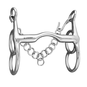 Wędzidło zaprzęgowe Sprenger "Butterfly" 19 mm