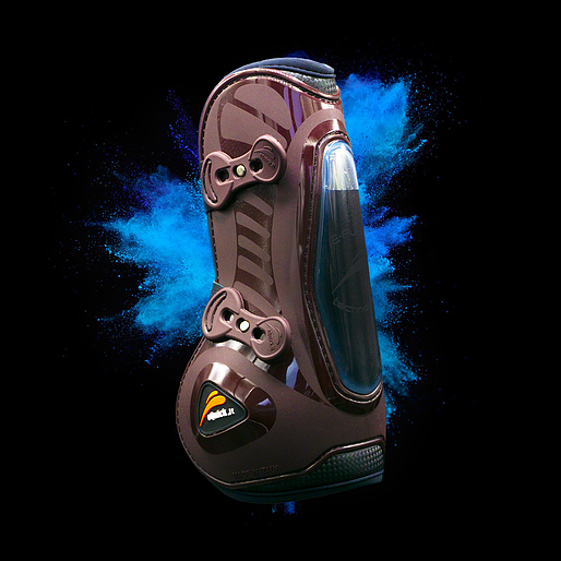 Ochraniacze przednie eQuick eShock Legend Edition brąz