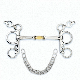 stubben-pelham-podwojnie-lamany-steel-tec-gold-14mm