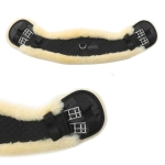 Popręg ujeżdżeniowy z futerkiem Kavalkade "Moon"