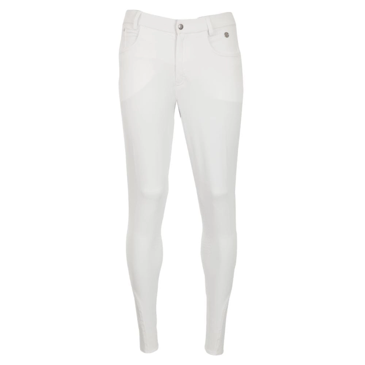 BR bryczesy męskie konkursowe Leeds Knee Silicone