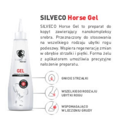 żel leczniczy na strzałki i grudę SILVECO Horse Gel