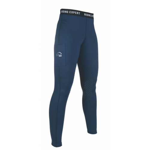 HKM bryczesy legginsy zimowe dziecięce Wien Style Silikon