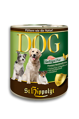 karma z drobiem dla psów St. Hippolyt Dog Geflugel