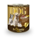 Karma z wołowiną dla psów St. Hippolyt "Dog Rind Pur" 800g