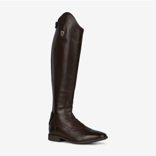 HORZE-oficerki-Winslow-dark-brown
