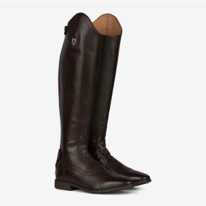 Oficerki HORZE "Winslow" dark brown
