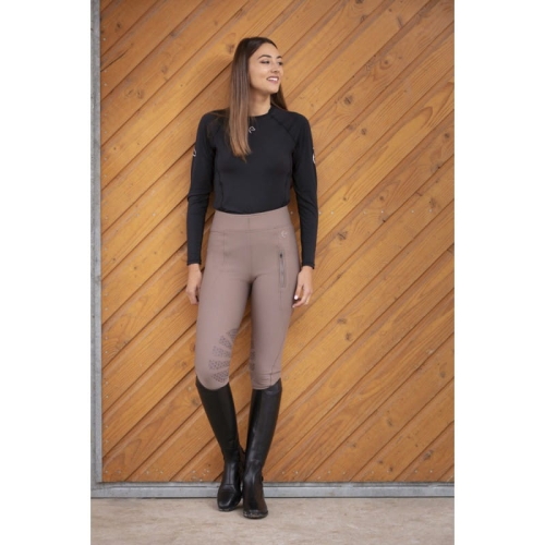 Equi Theme bryczesy legginsy damskie zimowe Dolomyt