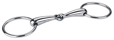 Wędzidło pojedynczo łamane Covalliero 18 mm