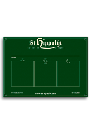 Tabliczka na boks St. Hippolyt