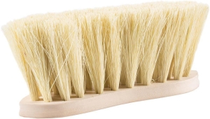 Szczotka z naturalnym włosiem HORZE "Back Firm Natural" 8cm