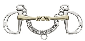 Wędzidło podwójnie łamane Sprenger "KK Ultra Kimblewick" 16 mm