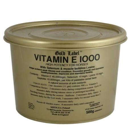 witamina E Gold Label Vitamin E 1000