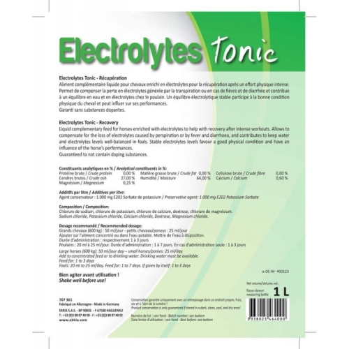 Hippo-Tonic elektrolity w płynie Electrolytes Tonic