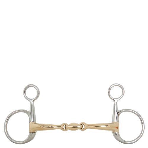 wędzidło podwójnie łamane z półwąsami BR Soft Contact