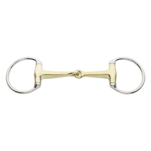 Wędzidło oliwkowe pojedynczo łamane Kavalkade 14 mm 