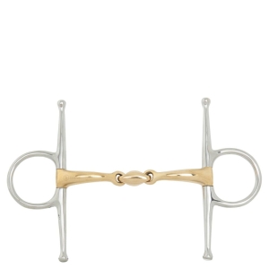 Wędzidło podwójnie łamane z wąsami BR "Soft Contact II" 14mm 