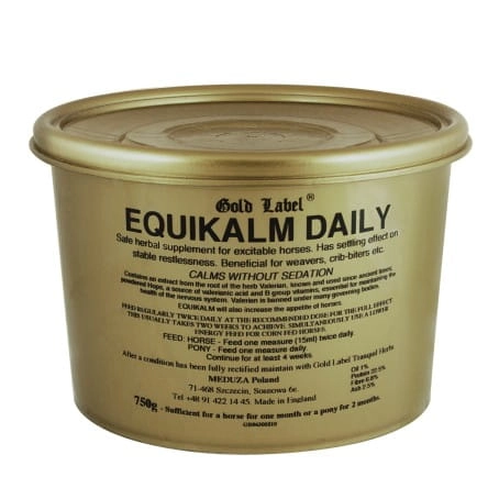 preparat uspokajający Gold Label Equikalm Daily