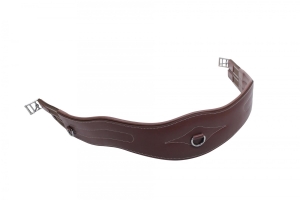 Popręg skórzany QHP "Luxury"