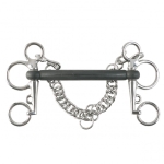 Pelham gumowy prosty HORZE 15mm