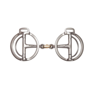 Wędzidło podwójnie łamane Stubben "Danish" 12 mm